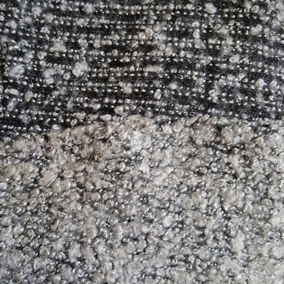 Loft fuzzy Terry cloth two-tone sweater - Picture 3 of 5